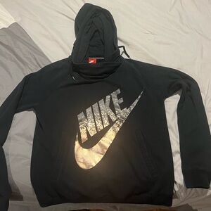 Woman’s Medium Black Nike Hoodie